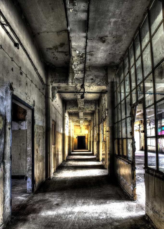 Abandoned office