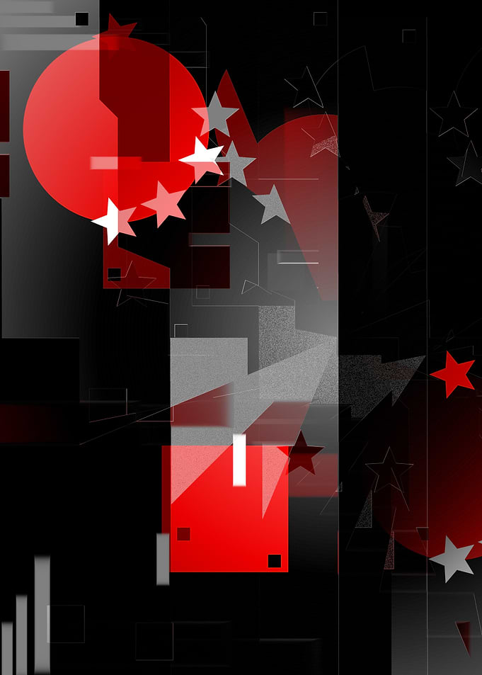 black and white meets red vers. 11