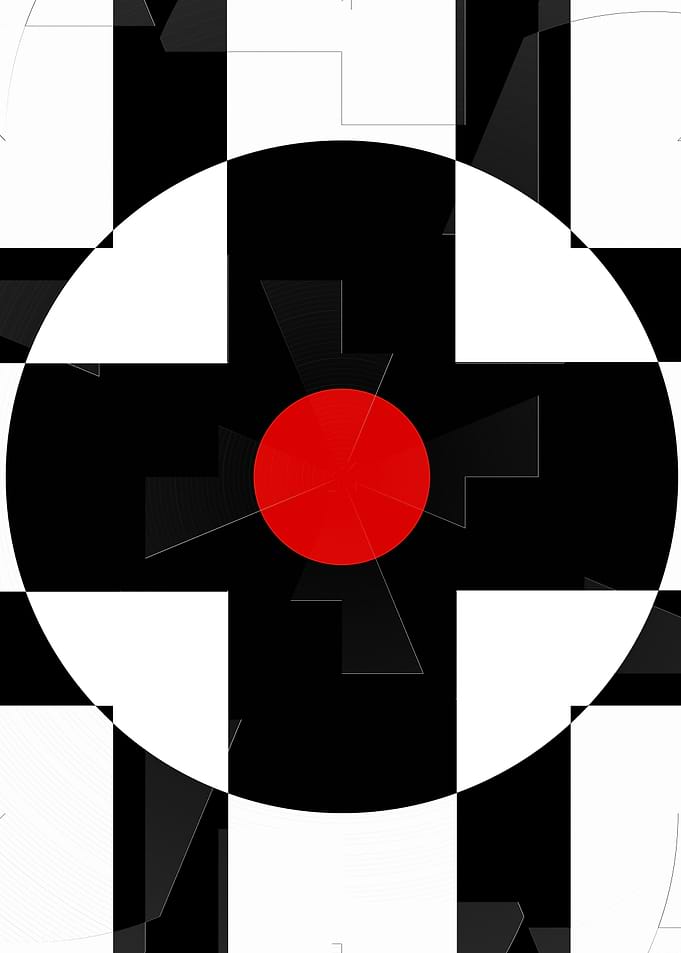 Black and white meets red version 12