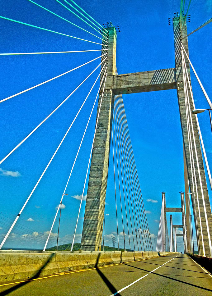 Bridge over the Orinoco River.