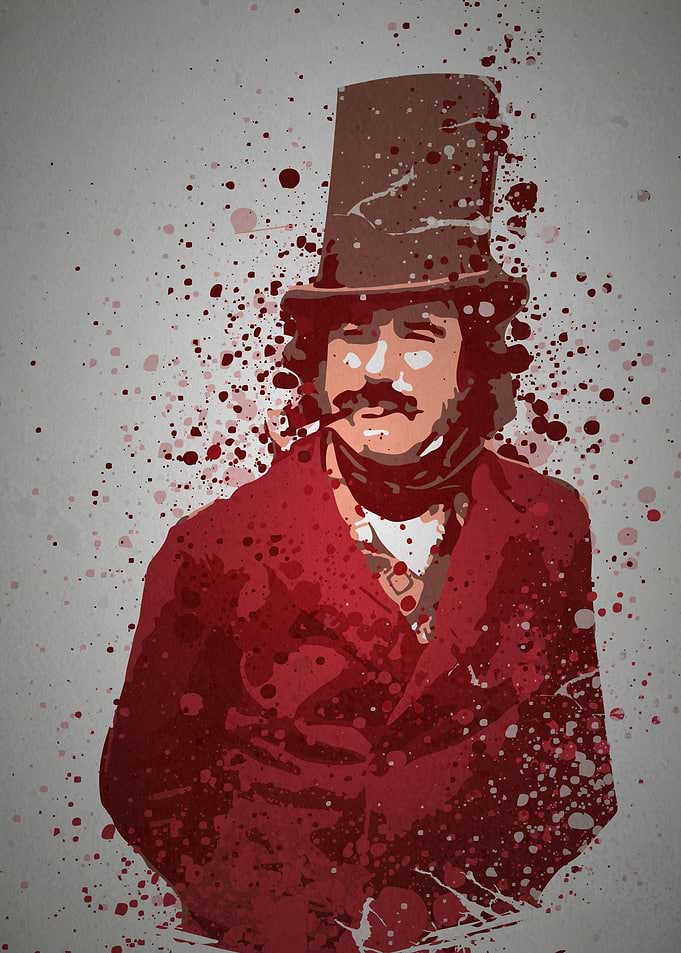 'Bill The Butcher' Splatter effect artwork inspired by ...