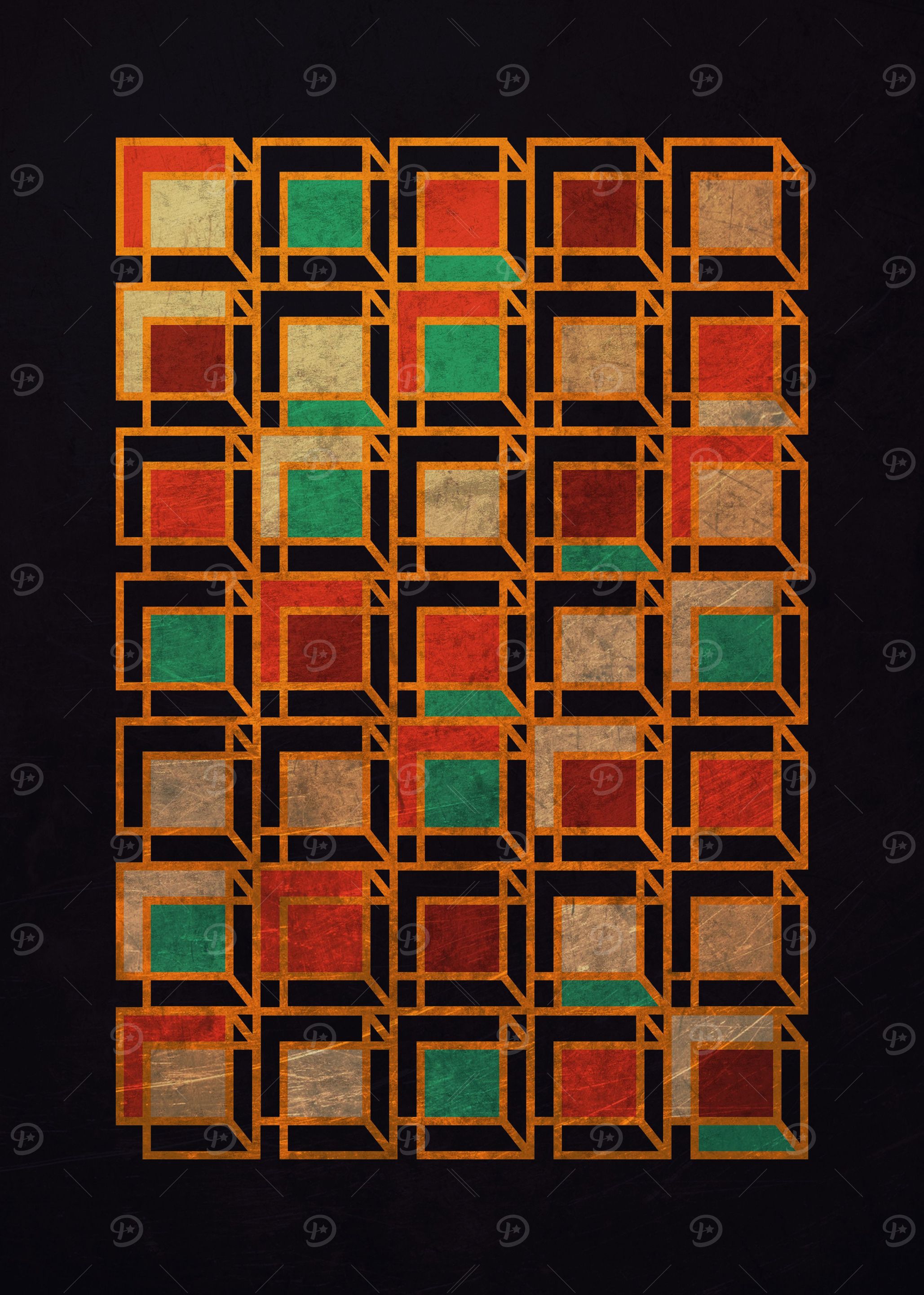 geometric cubes