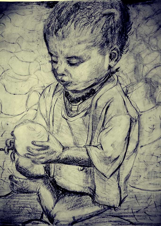 Street child in Mumbai