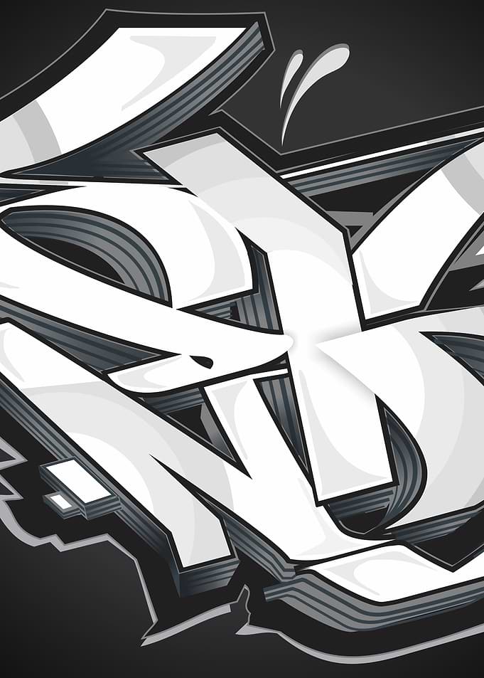 Graffiti black