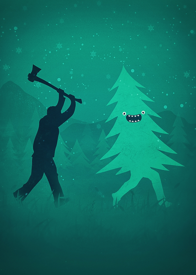 Funny Humorous design ideal for Christmas / Santa Claus ...