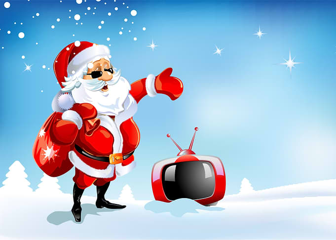 Cool Santa in Shades!