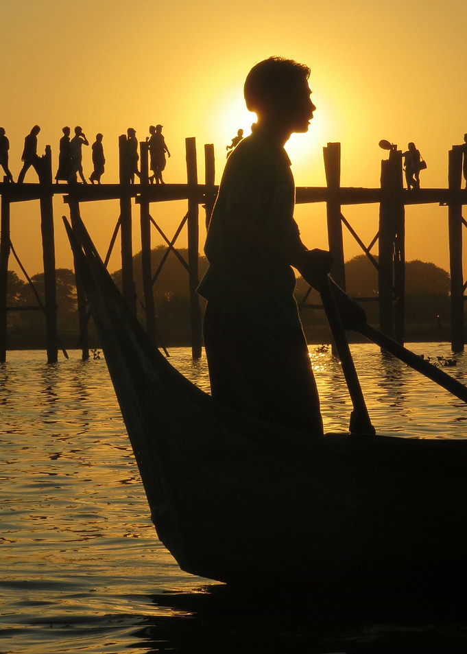 Lake in Myanmar