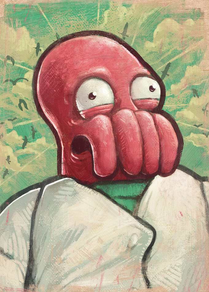 Zoidberg portrait!