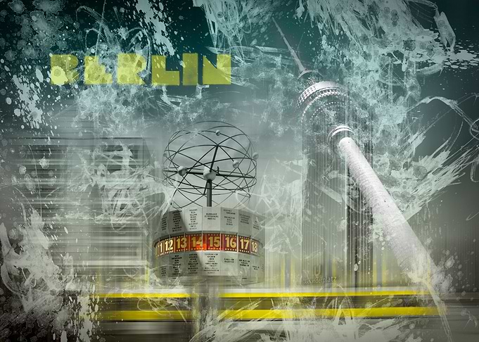 City Art BERLIN Collage