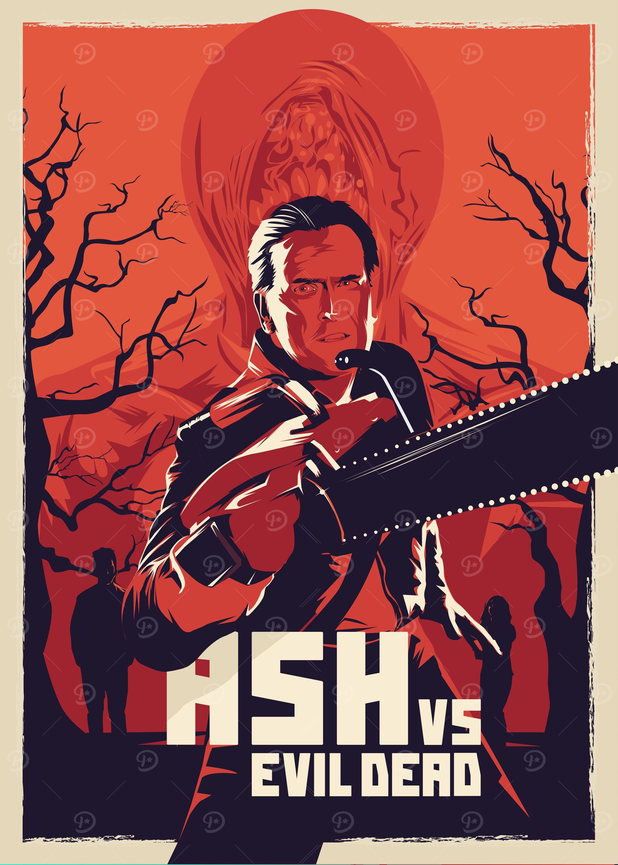 Ash vs evil dead - alternative series poster