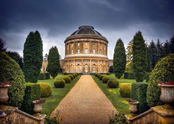 Ickworth House is a country house near Bury St. Edmunds ...