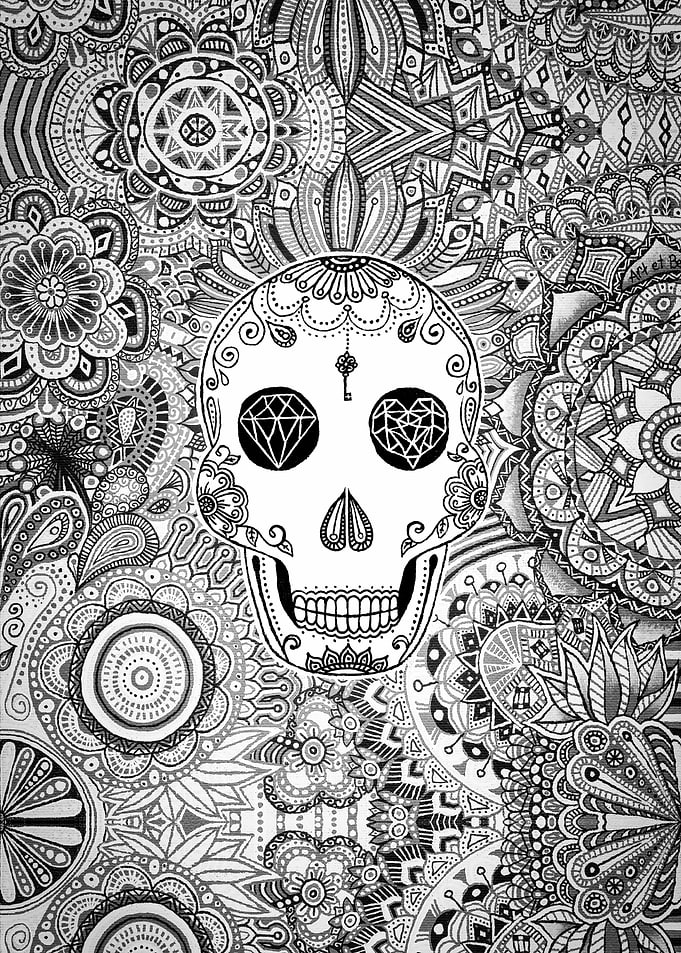 Calavera by Art et Be © 2015