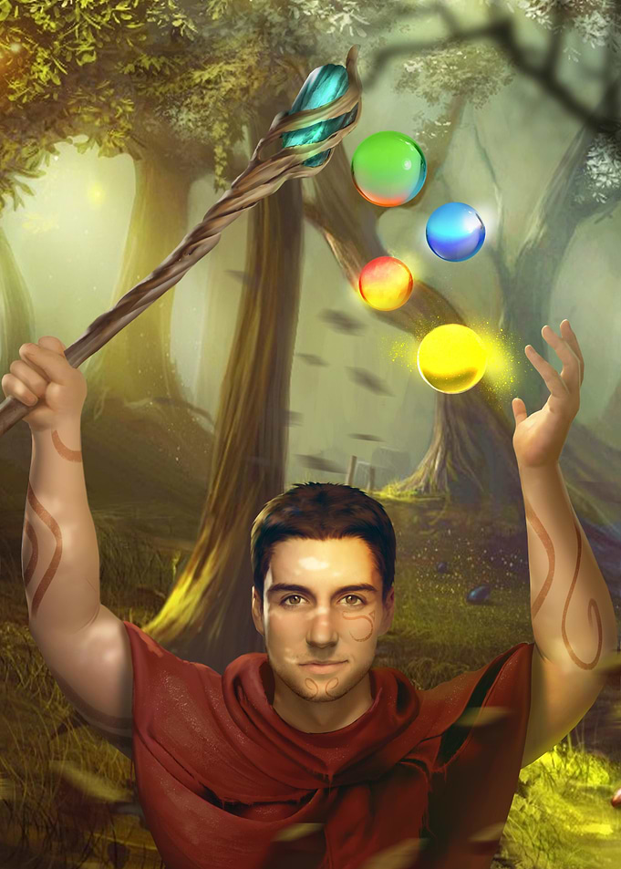 Merlin from the myths and legends.