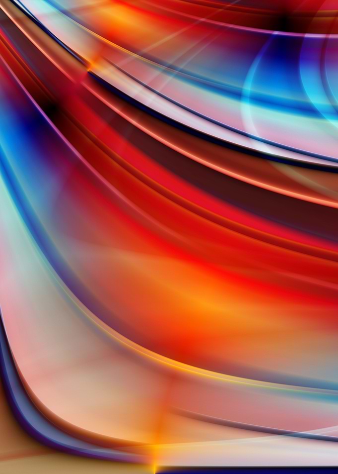 glowing waves