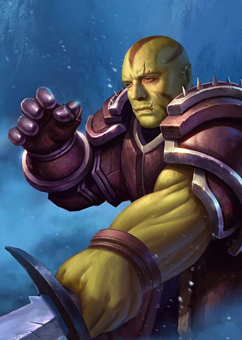 Orc knight.