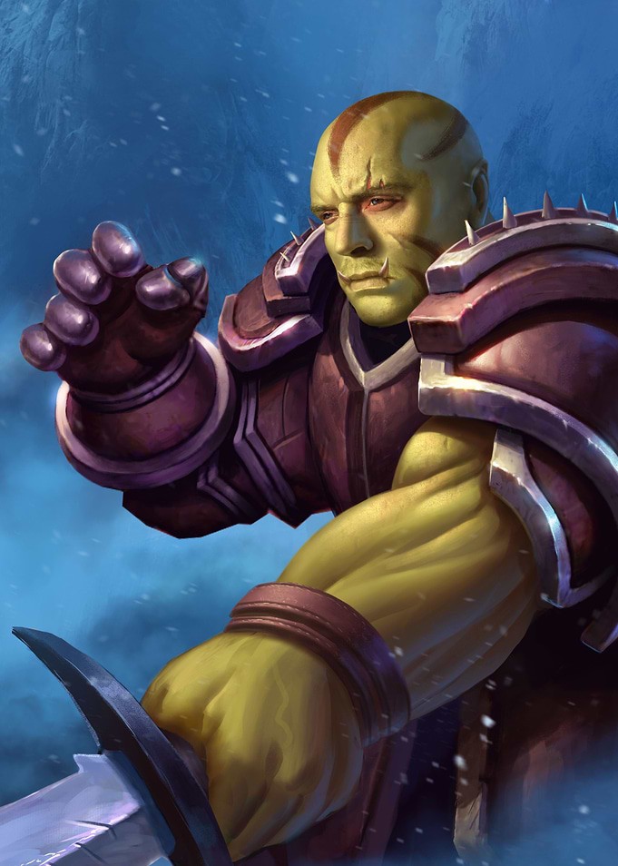 Orc knight.