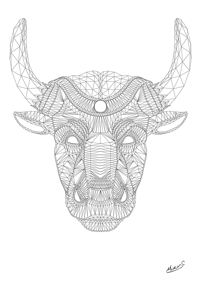 Lineshaped bullshead by Nicholas Moens