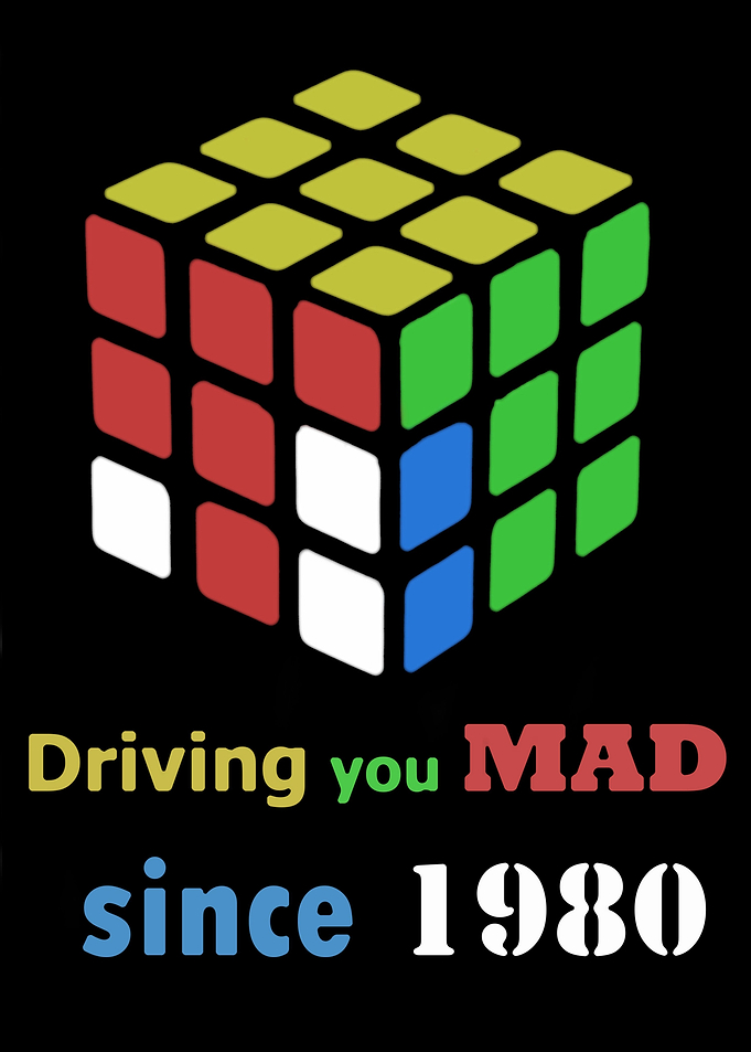 Ernö Rubik -'Driving you MAD since 1980'-