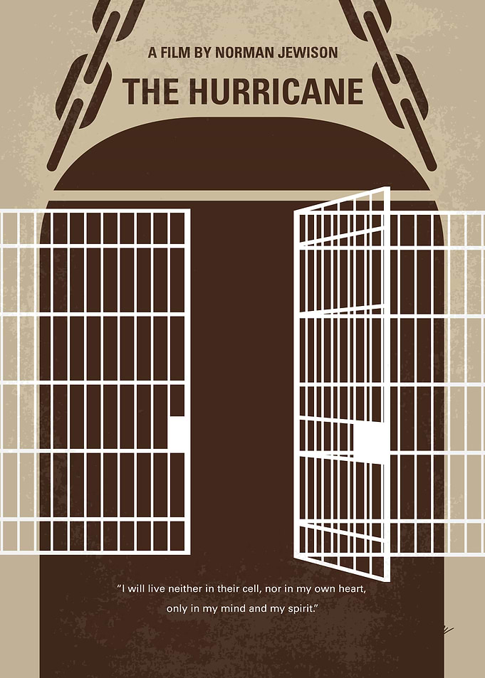 No570 My The Hurricane minimal movie poster The story ...
