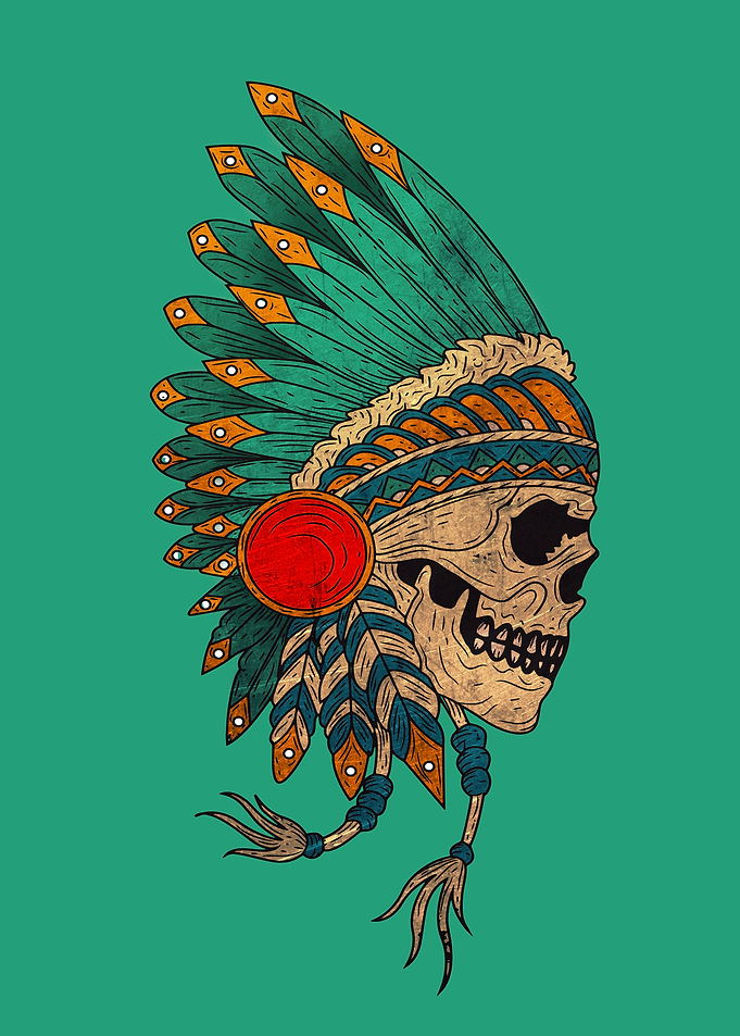 Indian skull
