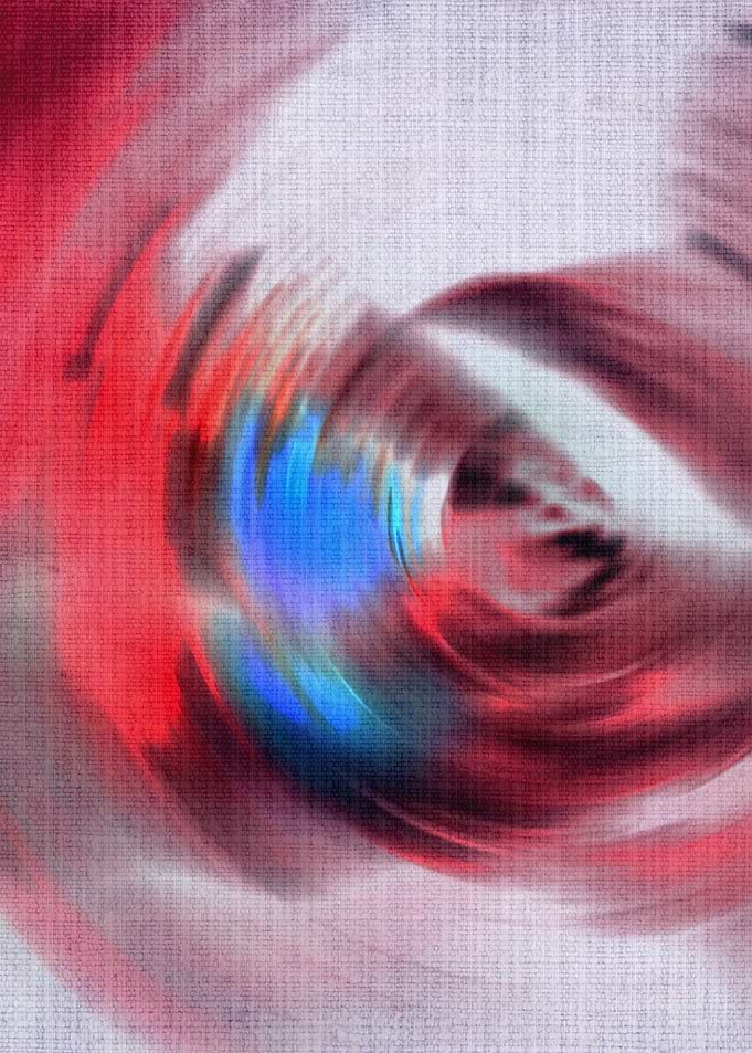 · Spinning Red and Blue ·