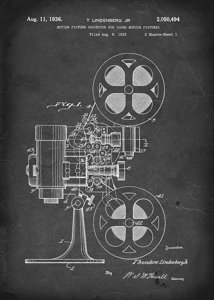 Motion Picture Projector for Sound Motion Pictures - Pa ...