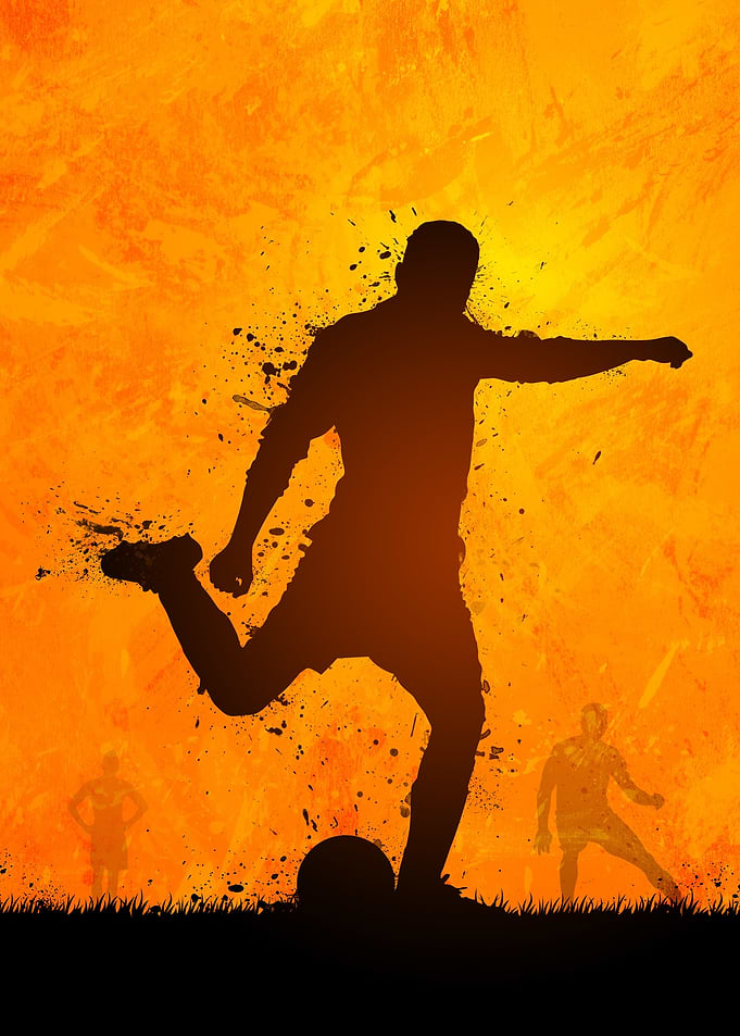 01 Soccer player shoot