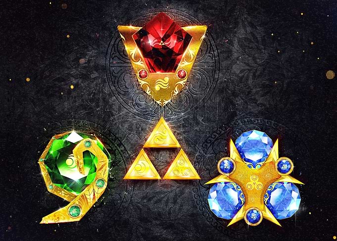 My realistic rendition of the 3 Spiritual Stones inspir ...