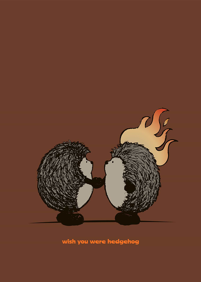Wish you were hedgehog