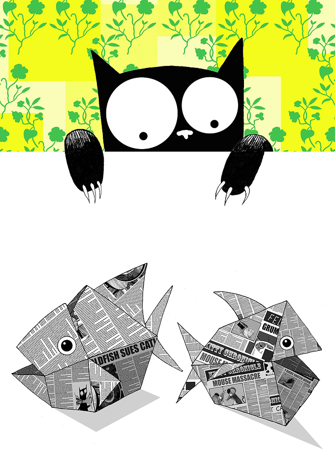 Origami Fish (Things To Do With Yesterday's Paper)