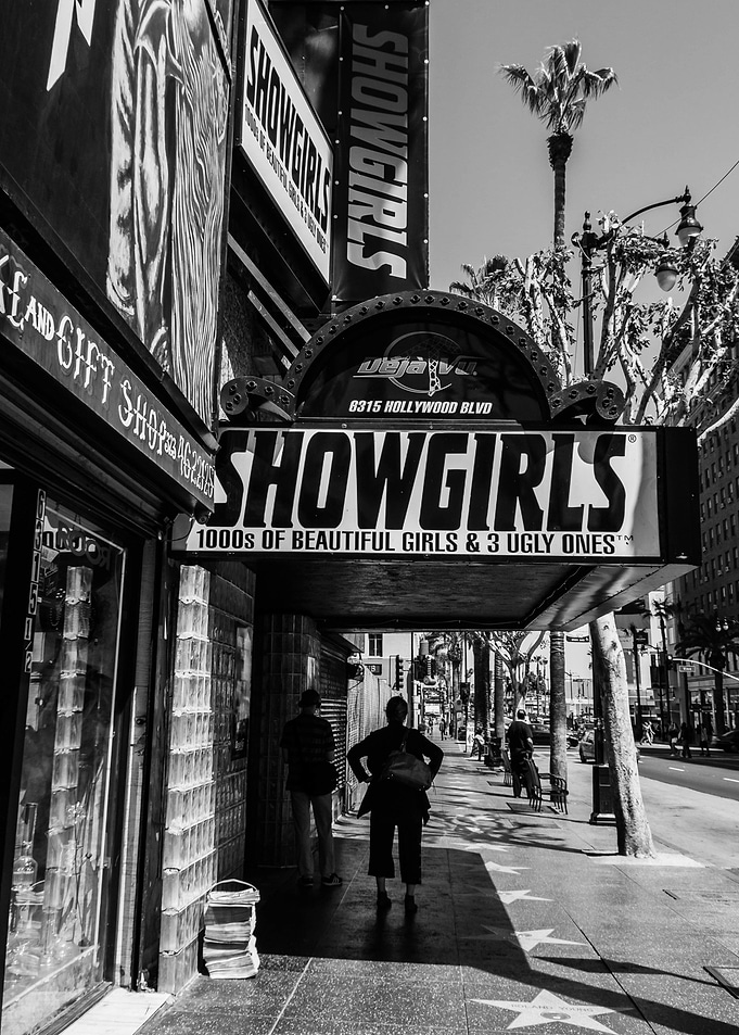 Showgirls on Hollywood Blvd