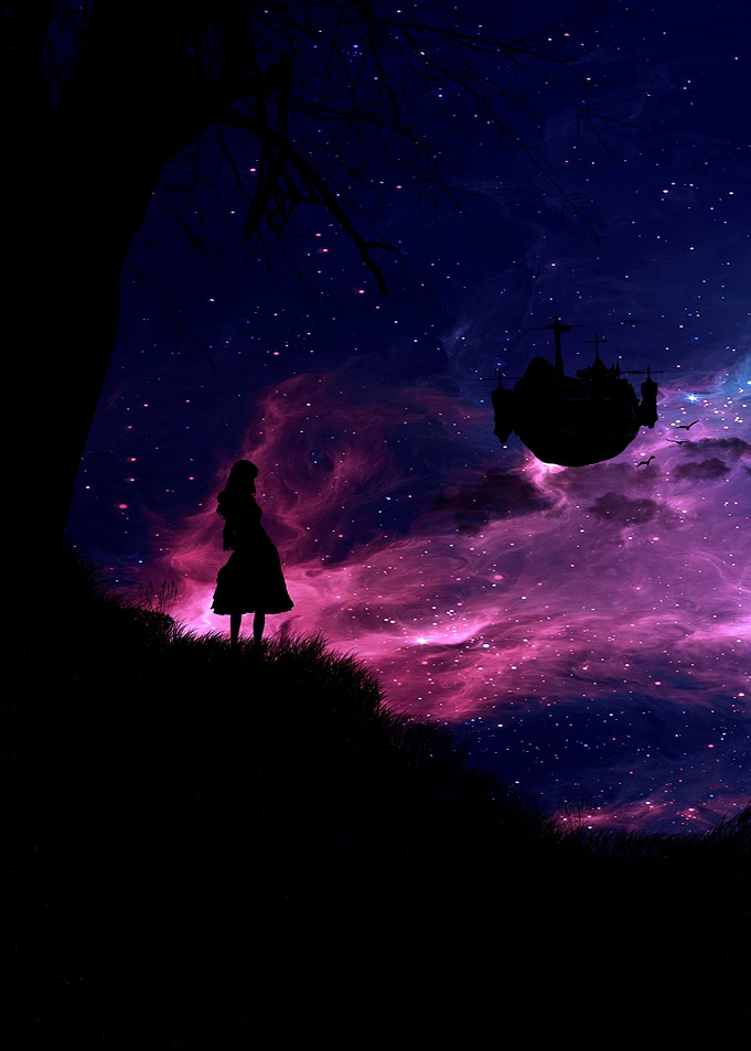 Farewell at nightfall