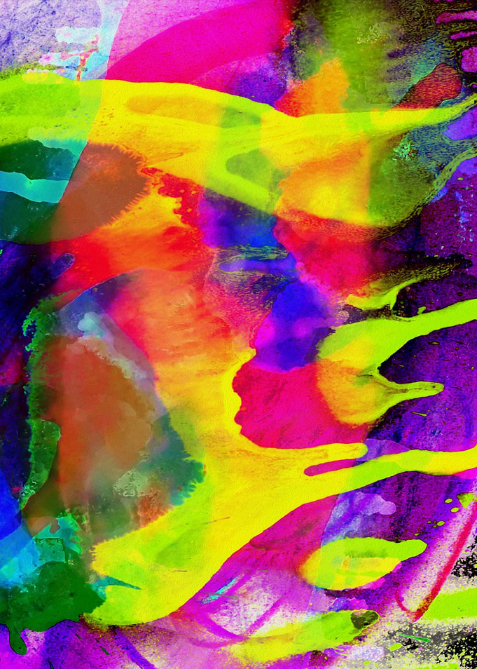 Grunge Abstract Watercolour 6