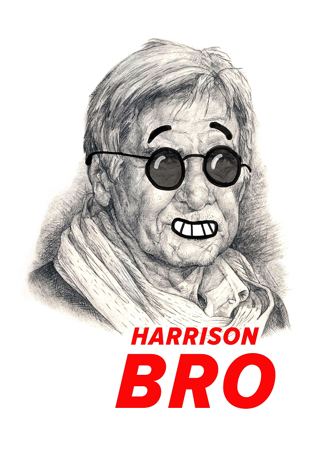 I think that Harrison Ford is bro of each of us.