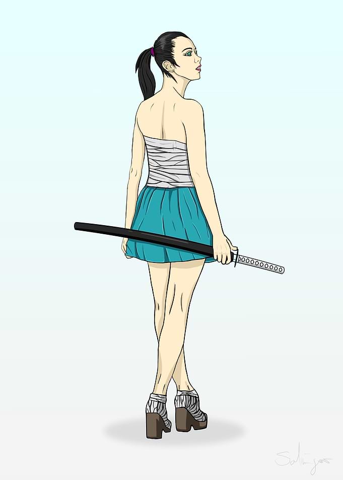 The beautiful Samurai.