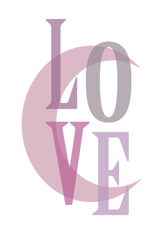 Love Moon - pink