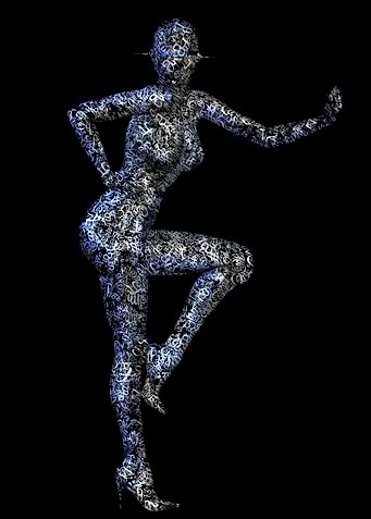 An image created with base 3D model and overlaid with c ...