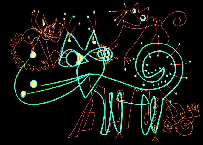 NEON KITTENS