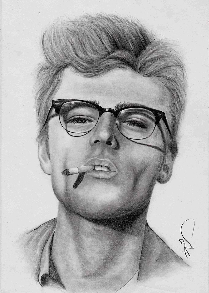 Realistic drawing, Pencil :]