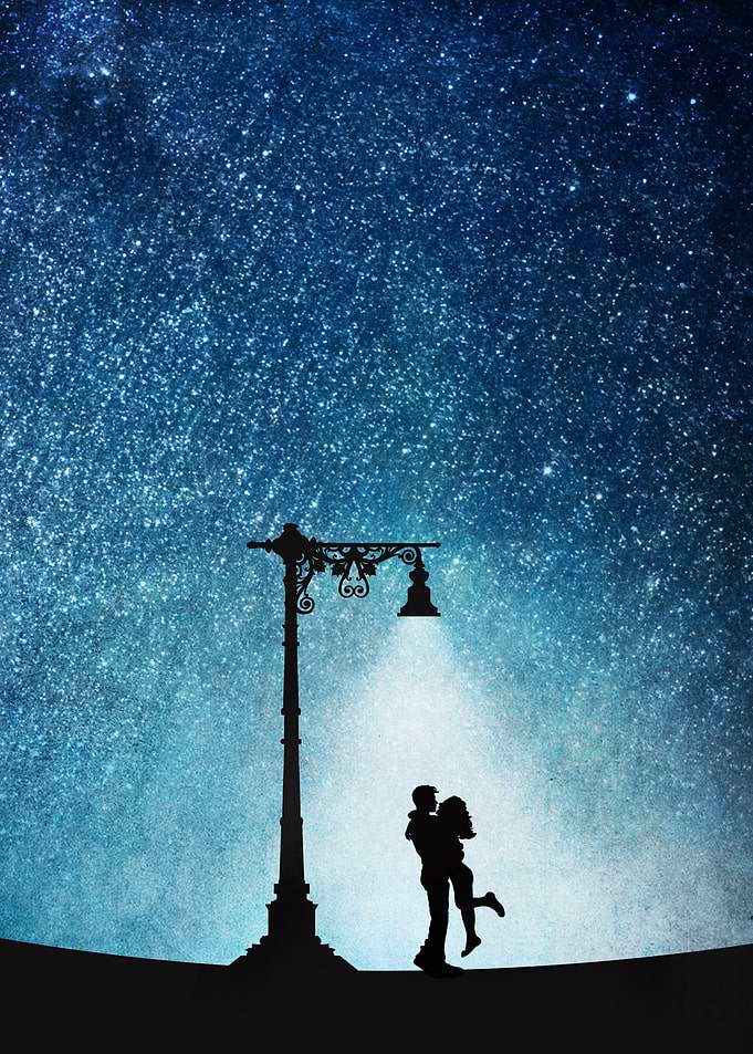 Just you, me and the stars