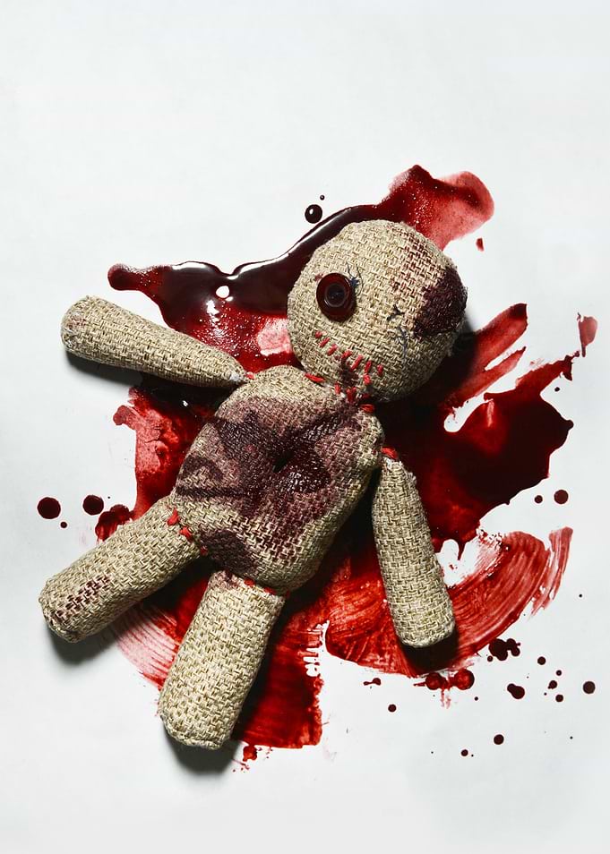 Sack voo-doo doll