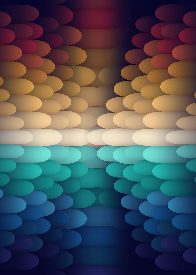 Delicate colorful background