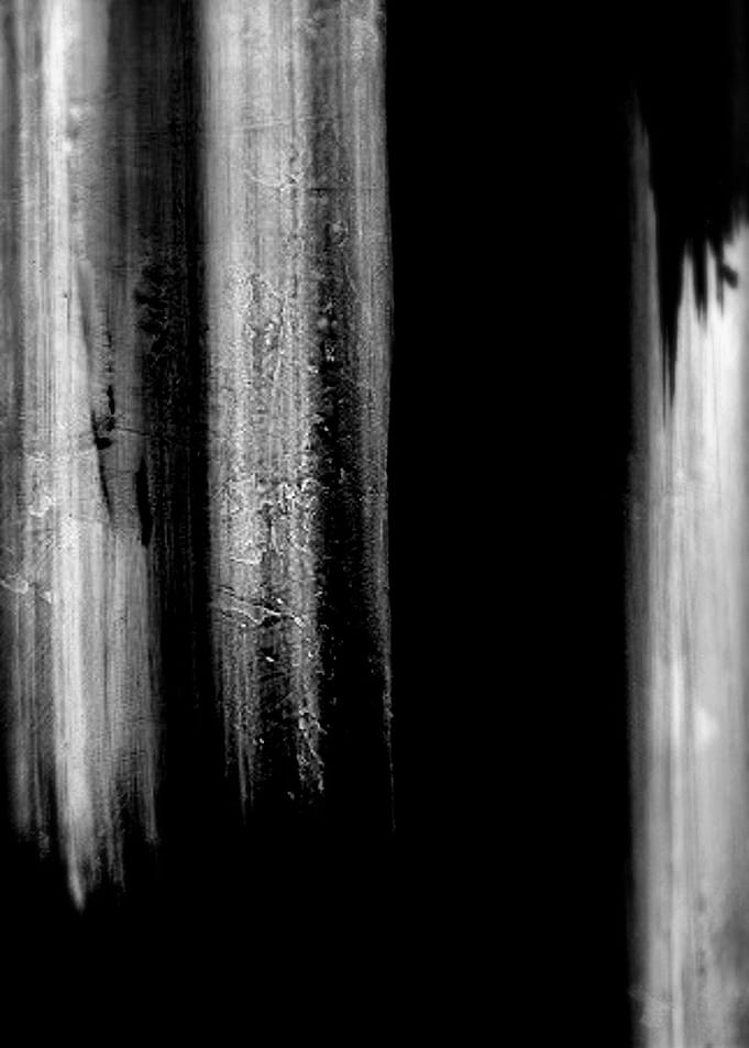 Black & White Brush Strokes modern art by Corbin Henry. ...