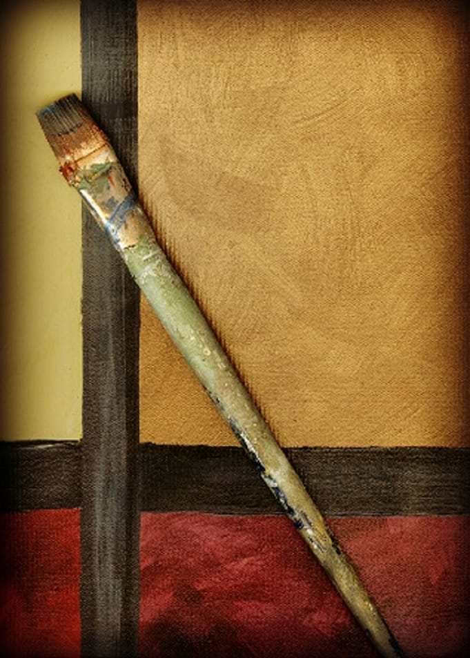 Artist Brush modern art by Corbin Henry.