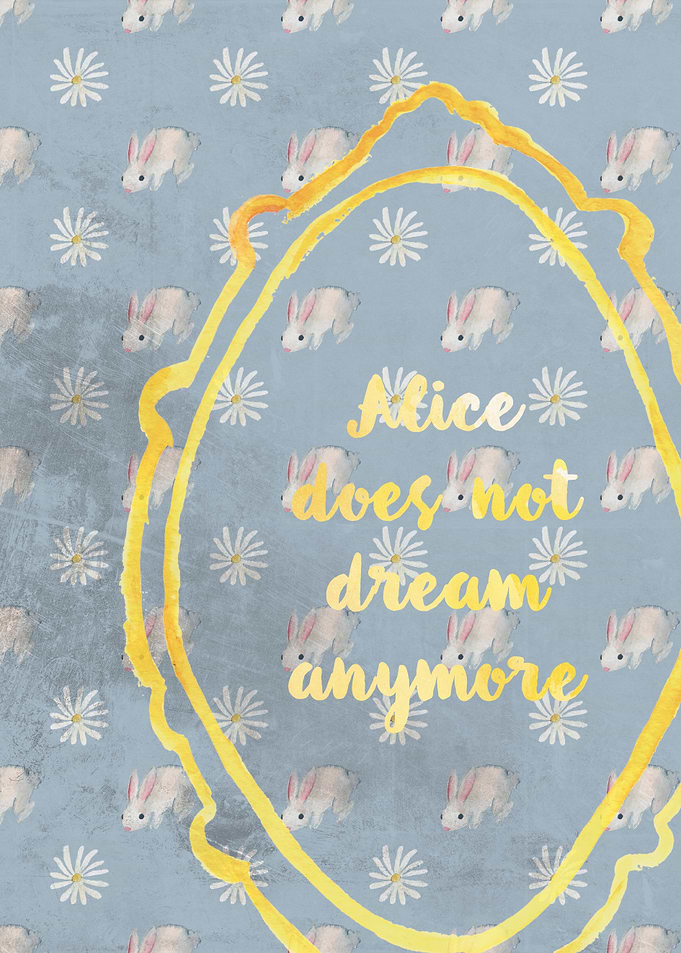 Alice does not dream anymore. That's why the portal for ...