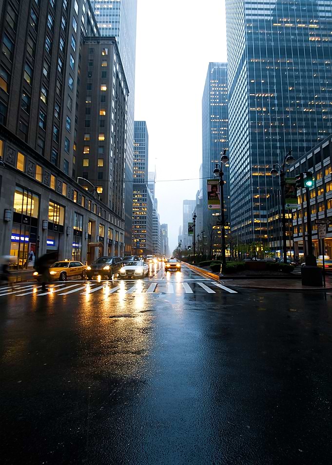 Crossing at night