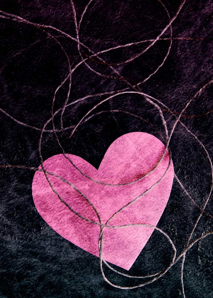 Heart grunge