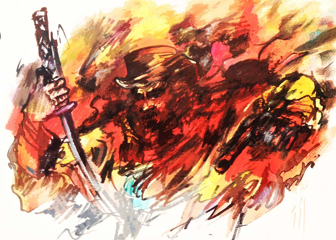 samurai cowboy