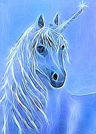 A magical unicorn that would look wonderful in a child' ...