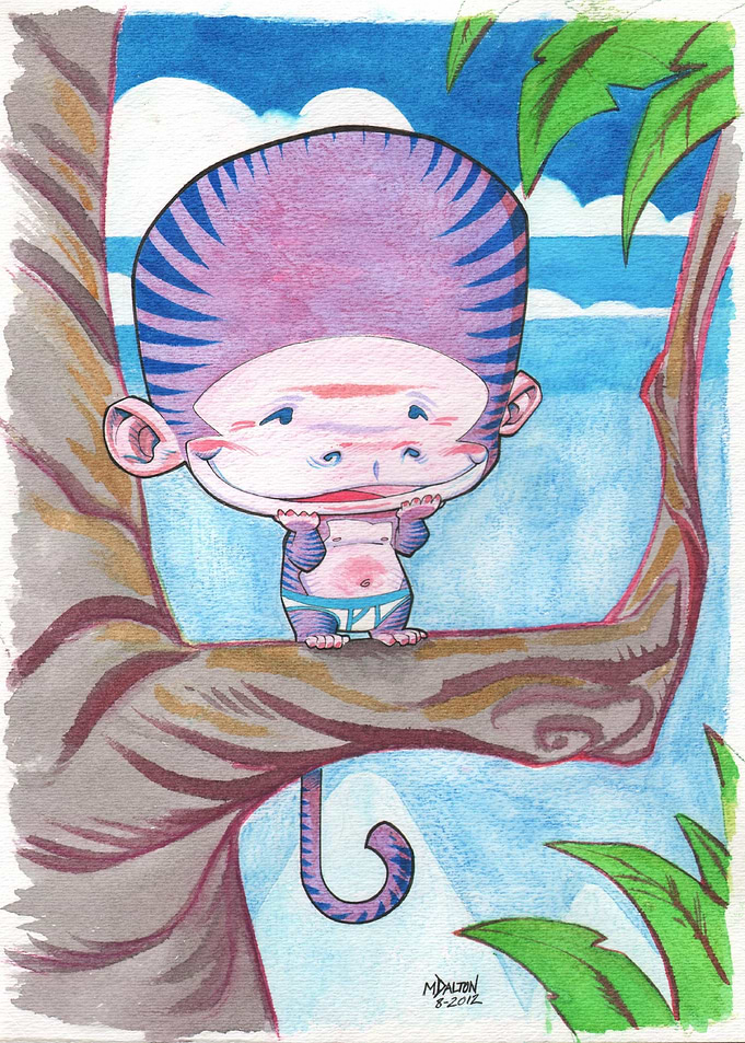 'Monkeypants' - Created in